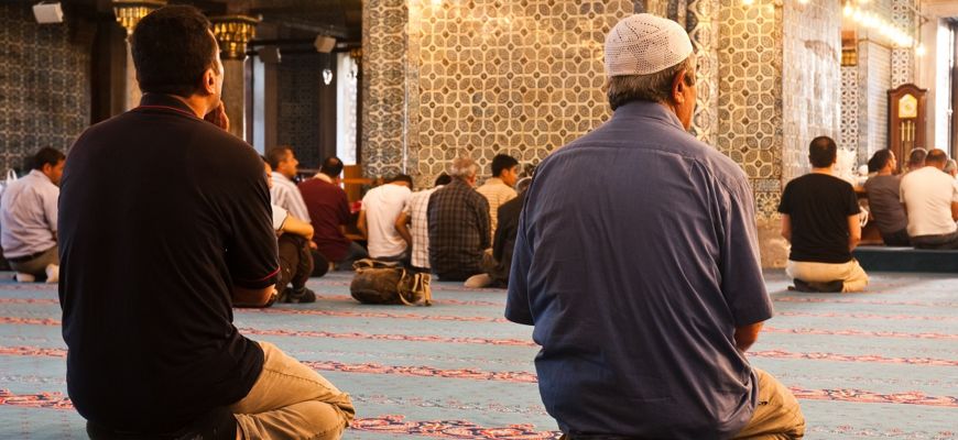 Muslime beim Gebet