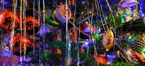 geschmückter Weihnachtsbaum