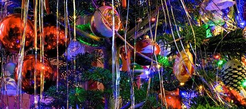 geschmückter Weihnachtsbaum