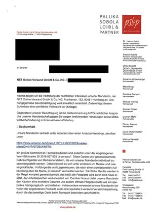 Abmahnung vom IDO
