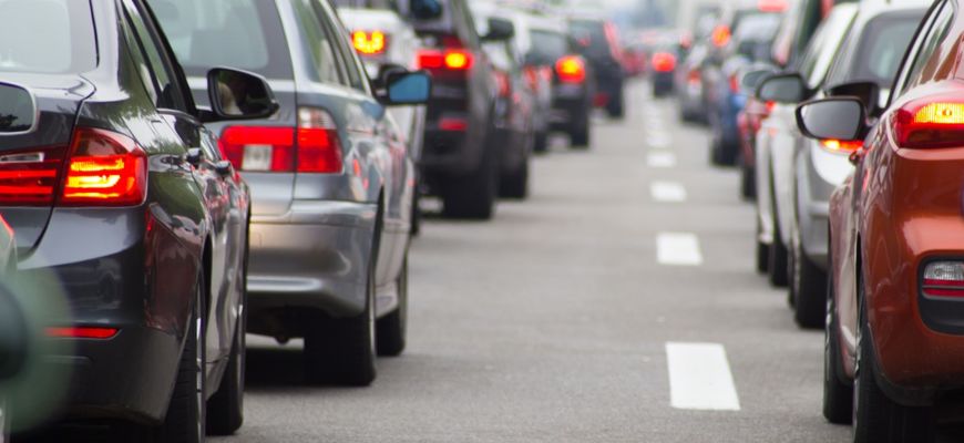 Autos im Stau