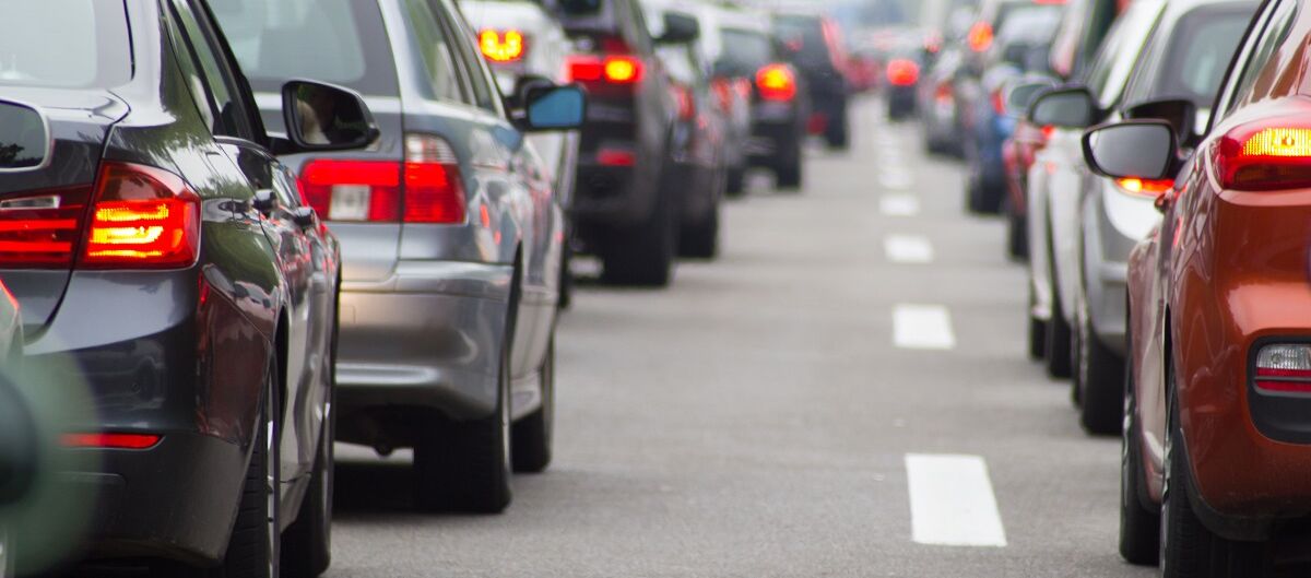 Autos im Stau