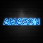 Amazon in Neon Buchstaben