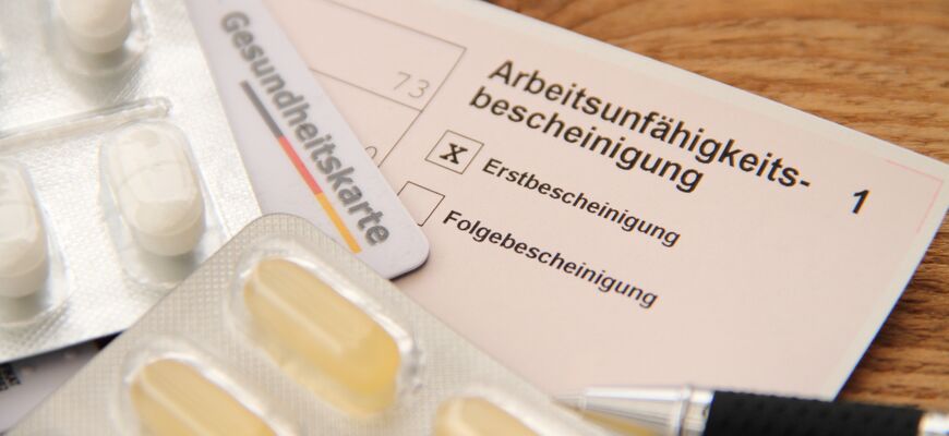 AU als Beweis für Krankheit ausreichend